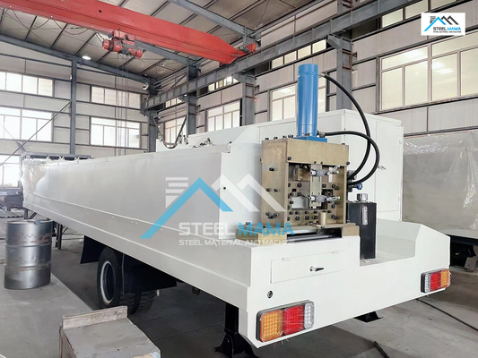 Machine de formage de rouleaux à cartouche de 610 mm pour panneaux diesel