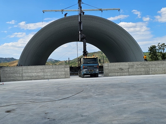 PPGI GI Mobile K Span Roll Forming Machine pour la maçonnerie des structures en béton et en acier