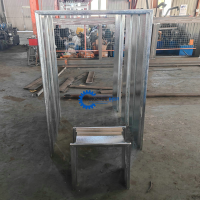 Système de commande PLC Construction en acier galvanisée auto-verrouillage de la porte