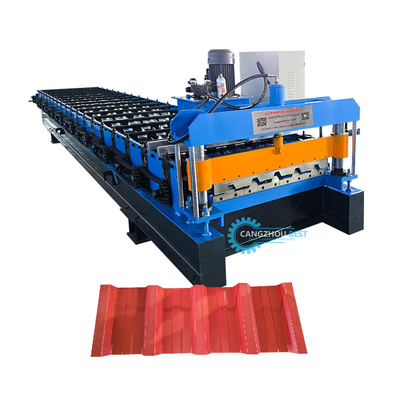 Afrique du Sud Machine de formage à rouleaux à profils de toit à côtes hautes à couche unique 686 IBR