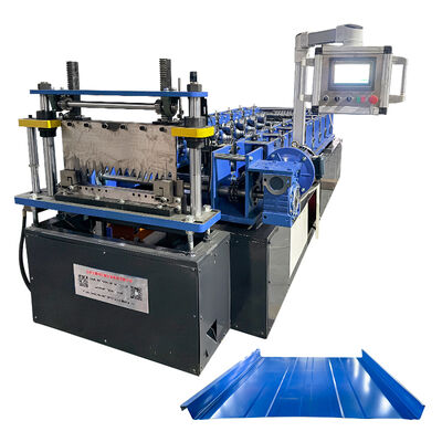 Profil en acier portable auto-verrouillage automatique Kr24 couture debout faisant la machine de formage de rouleaux