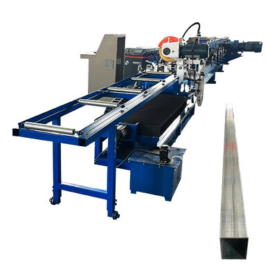 Profil en acier galvanisé soudage laser tube carré et rond faisant la machine de formage à froid