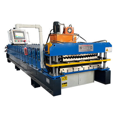 Une machine, deux profils, des possibilités illimitées ! Machine de fabrication de toit à conversion automatique à double couche