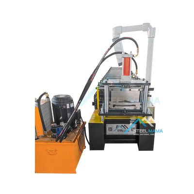 Petit pain résidentiel du panneau 3kw de toit de Sleflock de toiture formant la machine