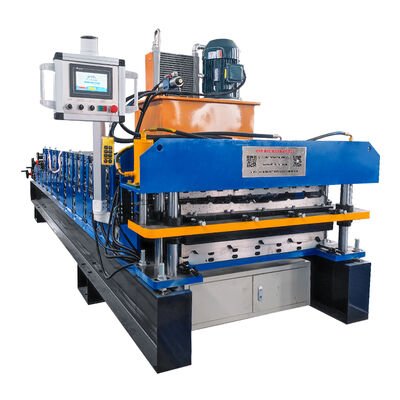Double Layer Roof Tile Roll Forming Machine