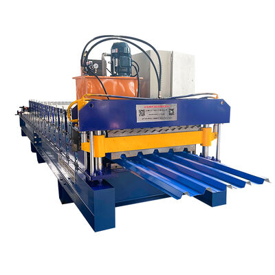 Machine de formage de rouleaux de panneaux de toit en métal 2 en 1