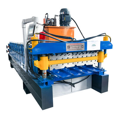 Fabricant de machines de formage de rouleaux à double couche IBR et ondulés