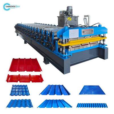 Petit pain de double couche formant la machine/petit pain de plate-forme de double formant la machine