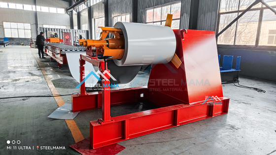 18-20 Station de plaque de toit machine de formage de rouleaux 0,3-0,8 mm