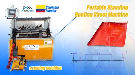 Machines de fabrication de toits portables KR18 KR24