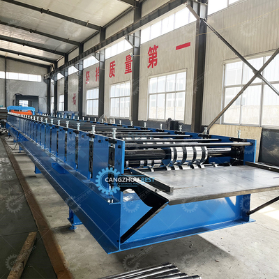 Machine de formage de rouleaux en acier galvanisé de grande puissance 8-25 m/min