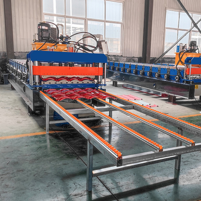 Machine de fabrication de rouleaux en tuile ondulée romaine / orientale populaire au Kenya