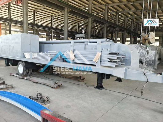 Machine de formage de rouleaux à cartouche de 610 mm pour panneaux diesel