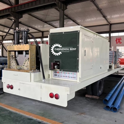 PPGI GI Mobile K Span Roll Forming Machine pour la maçonnerie des structures en béton et en acier