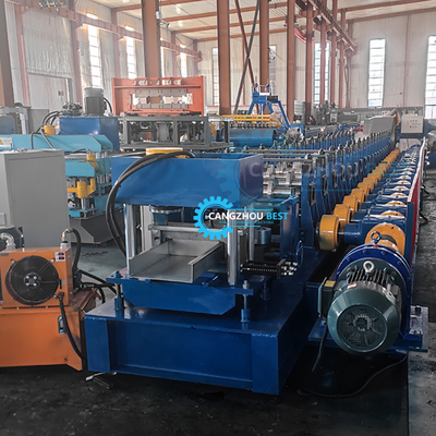 Contrôle plc entièrement automatique C Z Interchange Roll Forming Machine Boîte de vitesses Transmission