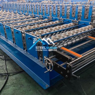 8.5kw Steel Glazed Roof Tile Roll forming machine et machine de fabrication de tôles de toit