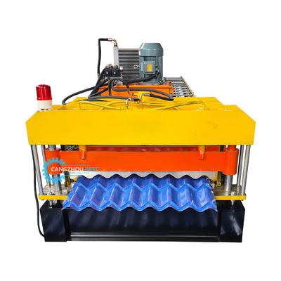 Machine de formage de tôles de toiture vitrées 8.5kw