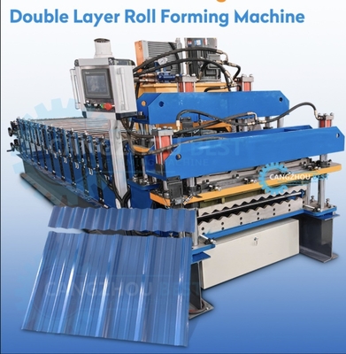 3.5T Machine de formage à rouleaux de 1000 mm à transmission en chaîne