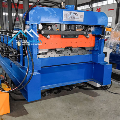 Machine de formage de rouleaux de plancher en acier réglable pour une capacité de charge de 13 tonnes