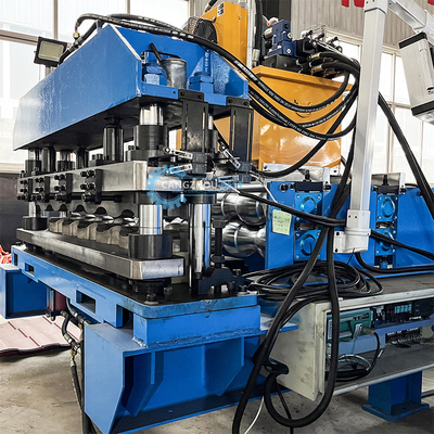 Système de commande PLC 22 étapes Rouleaux Profil en acier Roofing Carreaux machine de formage de rouleaux