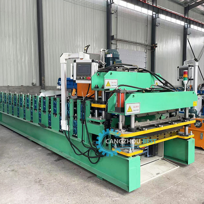 YX840&amp;836 Machine de formage de rouleaux de tôle de couleur à double couche de toiture à profil en acier