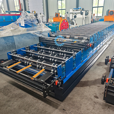 Pérou Populaire Tr4&amp;Tr5 Profil d'acier à double couche galvanisée revêtement de zinc Roof Roll Forming Machine