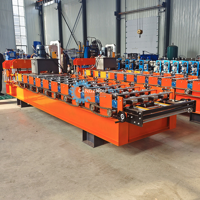 Machine de formage de tôles de toiture en acier coloré IBR