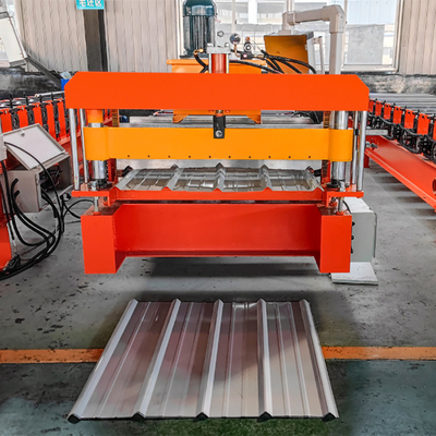 Machine de tôle de toit en acier à profil de haute performance avec 45 rouleaux en acier 380V / 3phase / 50Hz alimentation