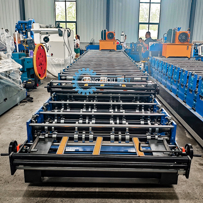 15-20m/Min Machine de formage de rouleaux de toiture à double couche pour les besoins de fabrication de largeur personnalisée