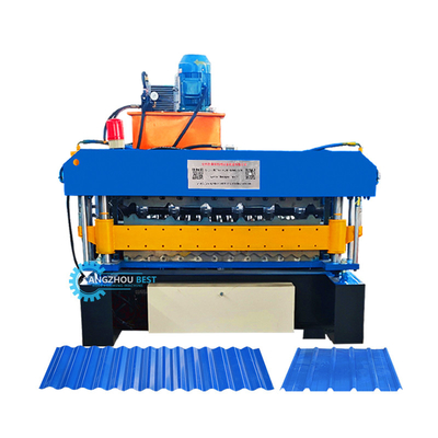 Profil d'acier personnalisé Largeur Machine de formage à double couche pour une épaisseur de matériau de 0,25 à 0,6 mm