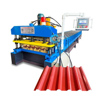 Machine de formage de tôles de toiture à rouleaux IBR