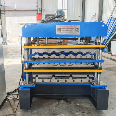 Tires de toiture ondulées IBR trois profils en une couleur en acier