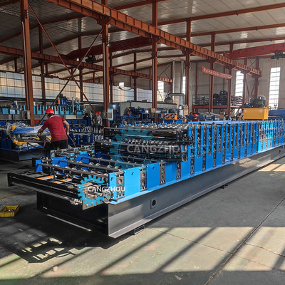 Chili Populaire Zee Carreaux ondulés Tr4 Trois couches de tôle de toit rouleau machine de formage