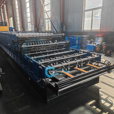 Chili Populaire Zee Carreaux ondulés Tr4 Trois couches de tôle de toit rouleau machine de formage