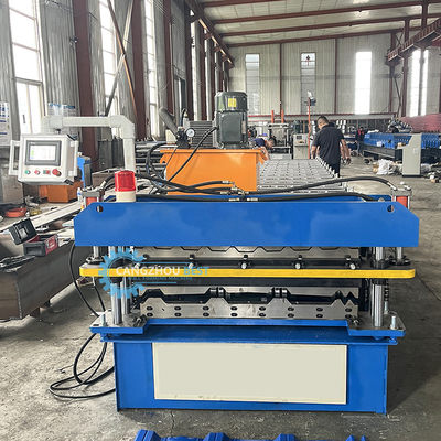 Machine à laminer des feuilles ondulées à double couche avec moteur principal de 3 kW