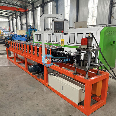 Machine de formage à rouleaux de porte à volets à haute performance pour le contrôle d'accès