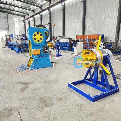 Machine de formage de rouleaux à support vertical en acier galvanisé