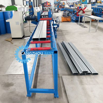 Machine de formage hydraulique de rouleaux en acier galvanisé à profil boîte de faisceau de taille multiple fabrication