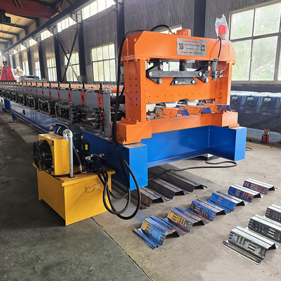 Machine de formage de rouleaux pour plancher 1250mm Contrôle PLC 22kw