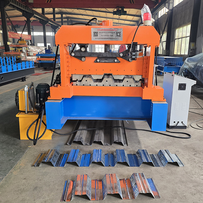 Machine de formage de rouleaux pour plancher 1250mm Contrôle PLC 22kw