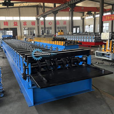 Machine de formage de rouleaux pour plancher 1250mm Contrôle PLC 22kw