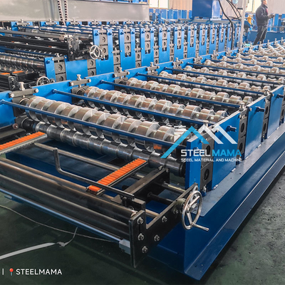 Machine automatique de formage de tuiles de toit avec contrôle PLC 3KW