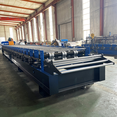 Machine de formage de rouleaux de planchers en acier galvanisé à double revêtement