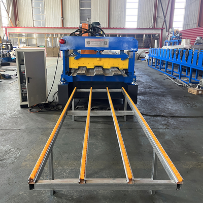 Machine de formage de rouleaux de planchers en acier galvanisé à double revêtement