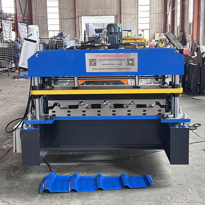 Machine de formage de rouleaux de tôles de toiture en acier pour la vente