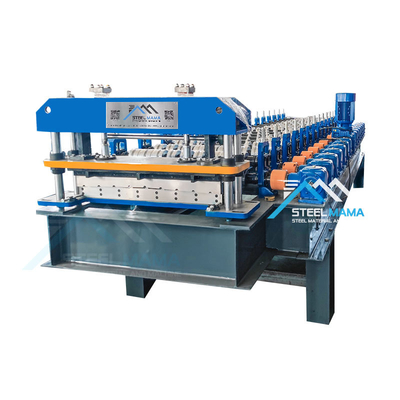 Machine à fabriquer des tôles de toiture de haute qualité et à bas prix, machine à former des rouleaux de tuiles métalliques pour toiture