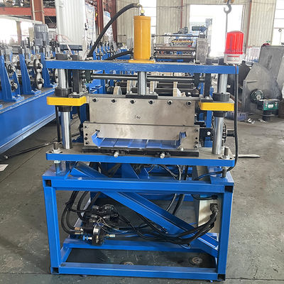 Tôle de toiture portable en acier coloré Kr18, machine de formage de rouleaux à joint debout