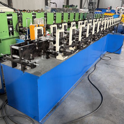 Commande PLC personnalisée de profil en acier 3.6m Main T Making Roll Forming Machine