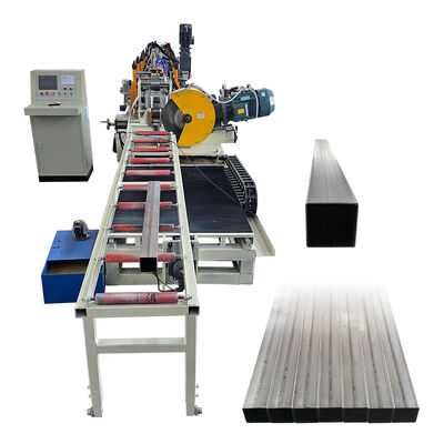 Machine de formage de rouleaux de soudage au laser de tubes carrés galvanisés en acier de taille multiple 40x40-120x120 mm