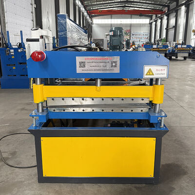 Petit pain ondulé en acier galvanisé de feuille de toiture de baril mince du matériel 0.12mm formant la machine